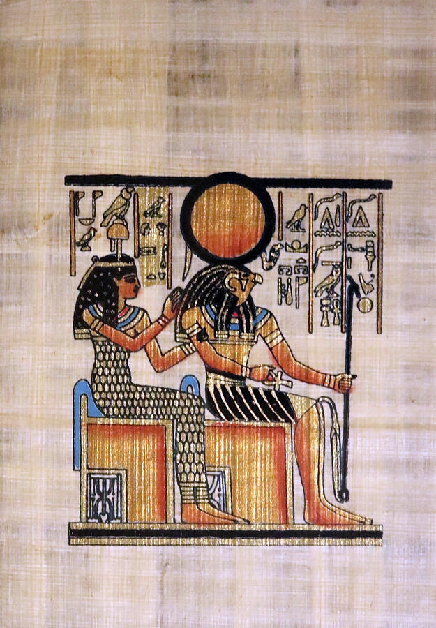 Horus And Cleopatra&nbsp;painting